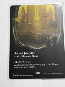 Sacred Foundry Borderless Edge of Eternities Foil #282 - Image 1