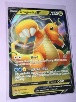 Dragonite V SWSH154 SWSH: Sword & Shield Promo Cards Holo - Image 1