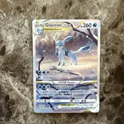 Pokemon Glaceon Vstar GG40/GG70 Ultra Rare Crown Zenith Pokemon Card TCG NM/Mint - Image 1