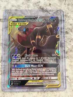 Pokemon TCG Umbreon & Darkrai GX Tag Team Unified Minds Card 125/236 - Image 1