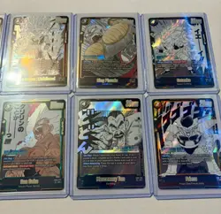 Dragon Ball Fusion World SB02 SR Lot Manga Booster 2 Super Rare Lot 10 Cards NM - Image 3