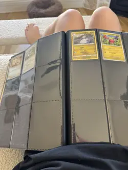 Pokemon Cards with Binder with a bunch of Rares and commons - Image 4