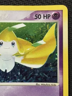 Pokemon TCG 2004 EX Team Magma vs Team Aqua Jirachi Holo Card 97/95 HP Secret - Image 3
