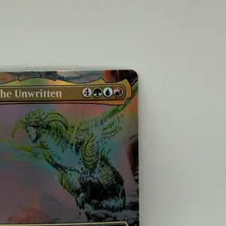 MTG Ureni of the Unwritten (Borderless) Commander: Tarkir: Dragonstorm Foil NM - Image 2