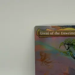 MTG Ureni of the Unwritten (Borderless) Commander: Tarkir: Dragonstorm Foil NM - Image 3