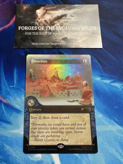 Preordain Foil Avatar: The Last Airbender One with the Elements Secret Lair - Image 1