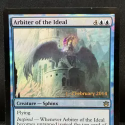 MTG Arbiter of the Ideal (31/176) Born of the Gods LP FOIL Prerelease Promo - Image 1