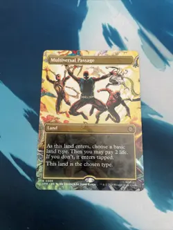 Multiversal Passage (Borderless) Marvel's Spider-Man Regular MTG NM - Image 1