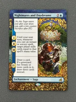 Nightmares and Daydreams Avatar The Last Airbender Hand Painted Full Altered Art - Image 1
