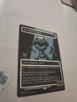 Big Mother Mouser (Borderless) (Surge Foil) Teenage Mutant Ninja Turtles MTG - Image 3