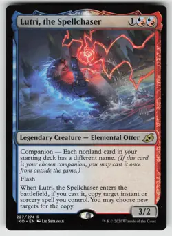 Lutri, the Spellchaser 227 Rare Promo Pack: Ikoria Magic: The Gathering MTG60 - Image 1