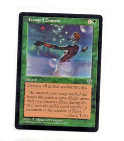 1996 Wizards Magic the Gathering Mirage #NNO - Tranquil Domain - Image 1