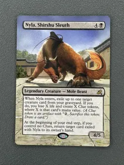 Nyla, Shirshu Sleuth MTG Avatar The Last Airbender Hand Painted Full Altered Art - Image 1