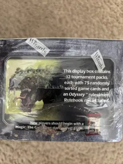 Magic The Gathering MTG Odyssey Tournament Packs Box - Factory Sealed - Image 4