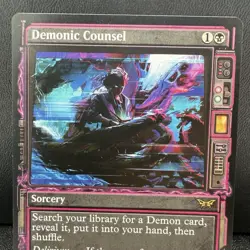 Demonic Counsel 0310 NM SHOWCASE Duskmourn: House of Horror - Image 1