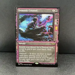 Demonic Counsel 0310 NM SHOWCASE Duskmourn: House of Horror - Image 2