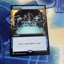 Preordain (Extended Art) Commander Legends Regular MTG - Image 1