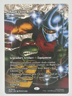 Teenage Mutant Ninja Turtles Eternal-Legal #19 Raph's Jitte Near Mint or Better - Image 1