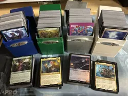 Bulk Lot Of Over 1100 Magic The Gathering Rares - Image 1