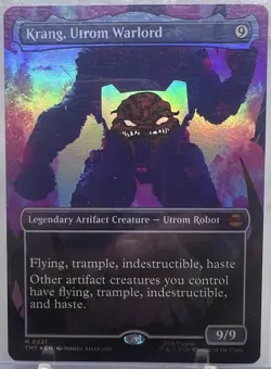 Krang, Utrom Warlord (Showcase) Teenage Mutant Ninja Turtles Foil - Image 1