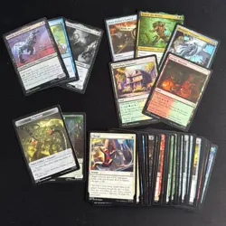 MTG Spider-Man Lot x40 | 30 Commons/Uncommons, 3 Rare, 2 Lands, 2 Tokens, 3 Foil - Image 1