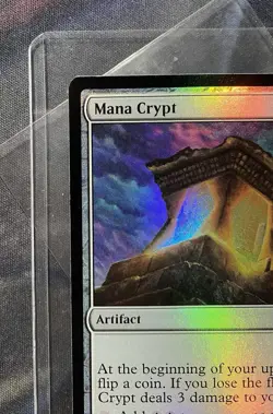 Mtg Mana Crypt - NM/LP FOIL - Eternal Masters🔥 ready to ship - Image 2