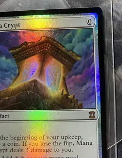Mtg Mana Crypt - NM/LP FOIL - Eternal Masters🔥 ready to ship - Image 3