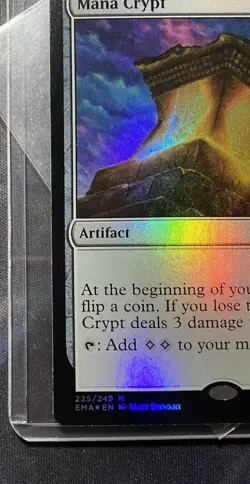 Mtg Mana Crypt - NM/LP FOIL - Eternal Masters🔥 ready to ship - Image 5