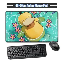 Pokemon Anime Gmae Psyduck TCG Playmat Game Mat Table Pad Bag Mouse Pad X111 - Image 1