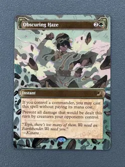 Obscuring Haze Avatar: The Last Airbender Eternal Hand Painted Altered Art Tentz - Image 3