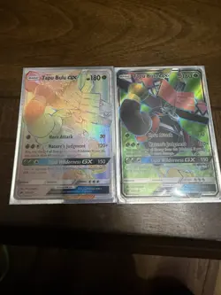 Pokemon Tapu Bulu GX Sun & Moon Holo 149/147 130/147 Card Lot English - Image 1