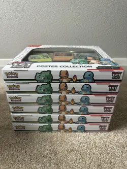Pokemon 151 Poster Collection Box Sealed Brand New - Lot of 6 Unsealed Case - Image 3