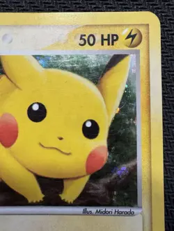 Pokemon Pikachu TCG EX FireRed & LeafGreen Card 74/112 Reverse Holo Card Vintage - Image 3