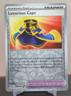 Pokemon Luxurious Cape #166/182 English Paradox Rift Reverse Holo - Image 1