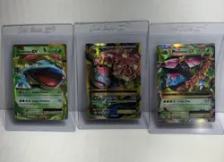 2016 POKEMON XY EVOLUTIONS #100/108 M VENUSAUR EX FULL ART #1 #2 /108 - Image 1