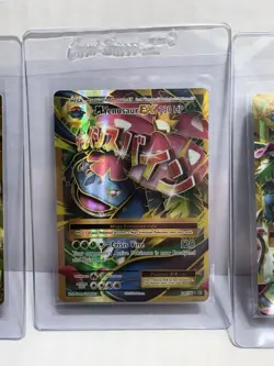 2016 POKEMON XY EVOLUTIONS #100/108 M VENUSAUR EX FULL ART #1 #2 /108 - Image 2