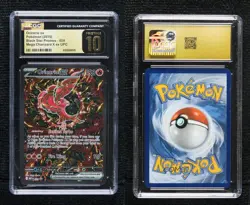 Oricorio ex Pokemon Mega Evolution Black Star (MEP) Promo CGC 10 Pristine - Image 3