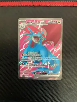 Salamence ex Ultra Rare SV09: Journey Together 177/159 Pokemon NM - Image 1