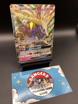 Pokemon TCG Xerneas GX Ultra Rare SM Forbidden Light 90/131 - NM - Image 3