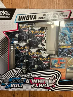 Pokemon Unova Heavy Hitters Premium Collection Box Scarlet, And Violet - Image 3