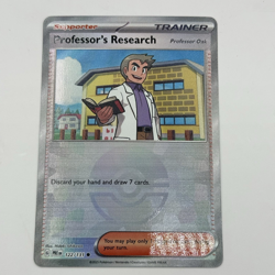 Pokemon TCG Professor's Research (Poke Ball Pattern) 122/131 NM Oak Trainer - Image 2