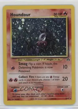 Houndour Holo Pokemon Neo Discovery #5 2001 - Image 1