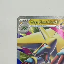 Pokemon TCG Mega Manectric ex 050/132 NM ME01: Mega Evolution Holo - Image 3