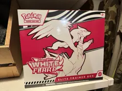 Pokemon White Flare ETB Sealed - Image 1