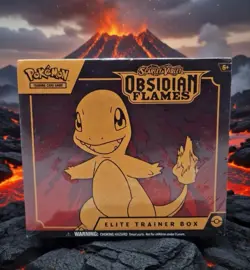 ✨lSealed Pokemon: Scarlet & Violet 3: Obsidian Flames Elite Trainer Box ✨ - Image 1