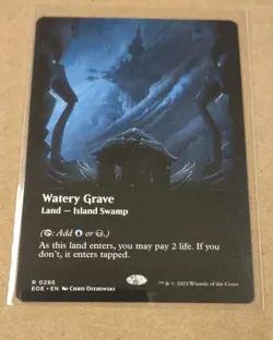 Watery Grave- Edge of Eternities Borderless Regular MTG- R 0286 - Image 1