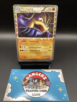 Pokemon Machamp Prime 95/102 Triumphant Ultra Rare Holo Stage 2 150 HP 2010 - Image 1