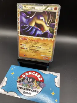Pokemon Machamp Prime 95/102 Triumphant Ultra Rare Holo Stage 2 150 HP 2010 - Image 2