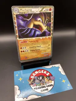 Pokemon Machamp Prime 95/102 Triumphant Ultra Rare Holo Stage 2 150 HP 2010 - Image 3