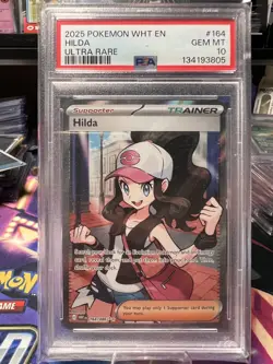Pokemon Hilda 164/086 Sv: White Flare Holo PSA 10 - Image 1